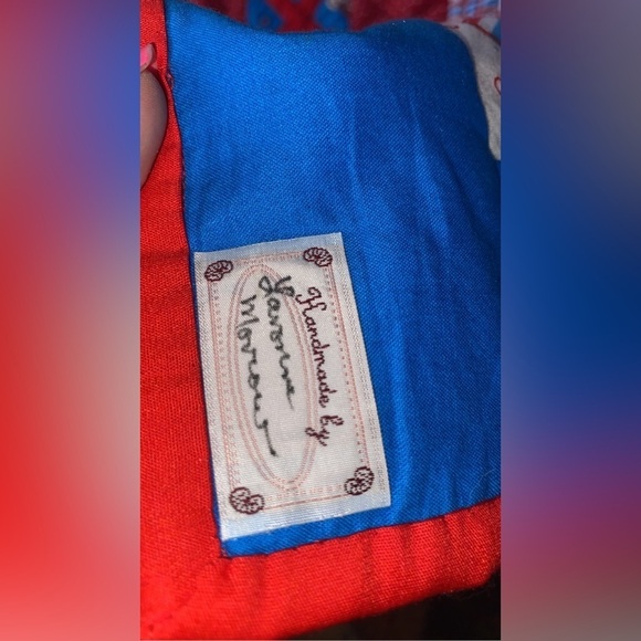 Vintage Raggedy Ann & Andy Handmade Quilt Signed - Picture 5 of 5